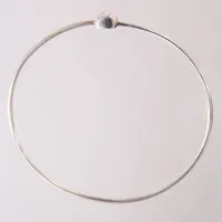 Armring öppningsbar, Ø77mm, bredd: 2,1-11mm, silver 935/1000 Vikt: 11,2 g