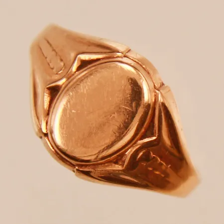 Ring, Ø18¾, bredd:13mm, 14K 3,5g.