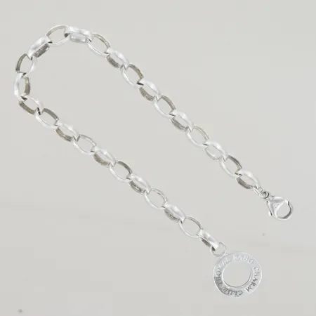Armband Thomas Sabo, längd 19,5 cm, bredd 6 mm, silver 925/1000 Vikt: 13,3 g