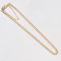 Armband Pansar, längd 21 cm, bredd 3 mm, 18K. Vikt: 8,3 g