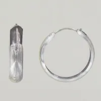 Ett par örhängen, diam 2 cm, bredd 5 mm, silver 925/1000 Vikt: 1,4 g