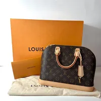 Väska Louis Vuitton Alma PM, M53151 med 2 nycklar, dust bag, kartong Skickas med postpaket.