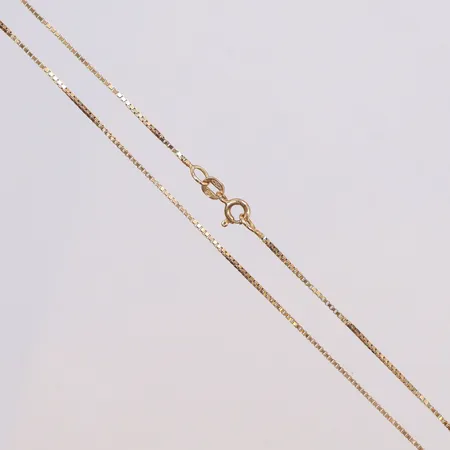 Kedja Venezia 41cm bredd 1mm Balestra 18K Vikt: 3 g