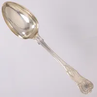 Sked, längd 211,5cm, modell Engelsk snäck, otydliga stämplar, 830/1000 silver Vikt: 64,3 g