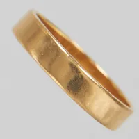 Ring, Ø18, bredd: 4mm, gravyr, 18K Vikt: 3,1 g