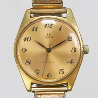 Herrur Omega Geneve, 34,5mm, manuell, doublé, cal 601, verknr: 32664169, boettnr: 135041, flexband, inga tillbehör Vikt: 0 g