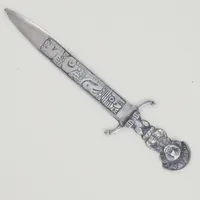 Brevkniv, längd 13,5 cm, MEMA silver 925 Vikt: 21,5 g