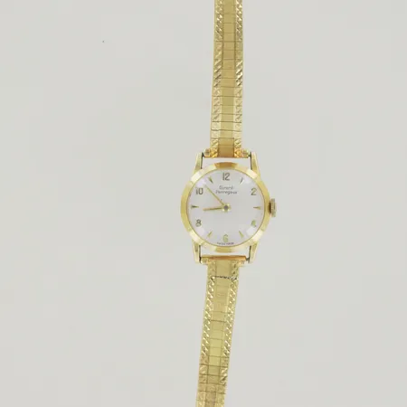 Damur Girard Perregaux, längd 18 cm, diam 20,5 mm, helguld 18k defekt armband, bv 29,3g 