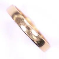 Ring, stl 17, bredd 3mm, gravyr, 18K Vikt: 2,2 g