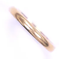 Ring, stl 18¾, bredd 3mm, 18K Vikt: 3,6 g