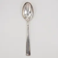 Bordssked, 18,2cm, Rosenholm, GAB, silver,  Vikt: 41,8 g