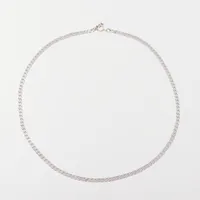 Collier vitguld, Balestra, längd 41 cm, bredd 3.1 mm, 18k. Vikt: 15,2 g