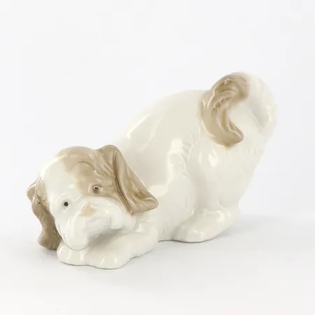 Figurin, 1982, NAO LLadro, hund, 6,5cm Spanien Vikt: 0 g