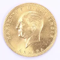 Mynt, Türkiye, Ø34mm, 1923-87, 21,6K Vikt: 36 g