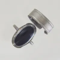 Ringar, Ø 17½ mm, ojämn/def silver 925/1000 Vikt: 6,5 g