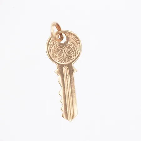 Hänge i form av nyckel, ca 23mm, 18K Vikt: 1,9 g