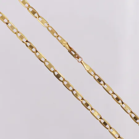 Kedja, 52,5cm, bredd 3,3mm, 18K Vikt: 11,5 g