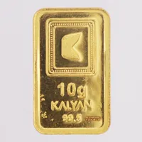 Guldtacka 10 gram Kalyan, 995/24K. Bruten förpackning Vikt: 10 g