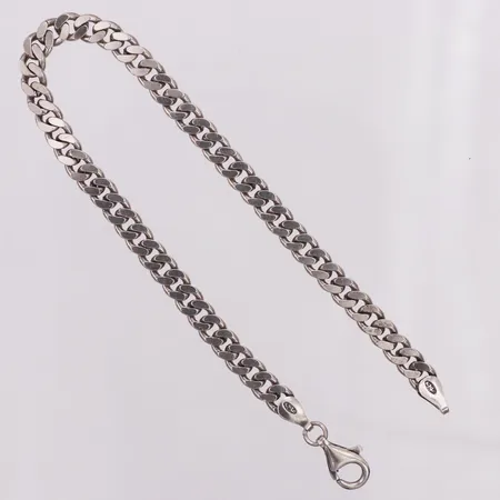 Armband, Pansar, Guldfynd, 22cm, bredd 6mm, 925/1000 silver Vikt: 13 g