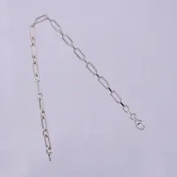 Armband, längd: ca 20,5cm, bredd: ca 4mm, 925/1000, silver Vikt: 6,3 g