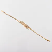 Armband  , längd ca 18 cm, bredd ca 2,5 - 10 mm, 18K Vikt: 12,5 g