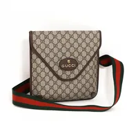  Väska Gucci Neo Vintage GG, monogramcanvas referensnummer: 598604, serienummer:G038226529, 26x26x5cm, justerbar axelrem, smärre slitage på fäste för axelrem, taggar, följesedel, kuvert, dustbag, kartong