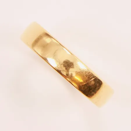 Ring, Ø20, bredd:5mm, 18K 6,5g.