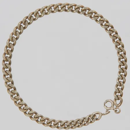 Silverarmband, Pansar, längd:21,5cm, bredd:5mm, 835/1000. Vikt: 13,8 g