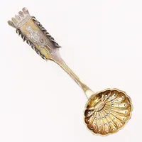 Sockerströare, 13,9cm, silver 830/1000.  Vikt: 24,5 g