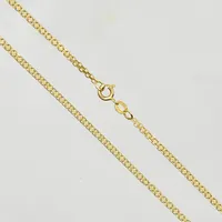 Collier, längd 47 cm, bredd 2 mm, 18K. Vikt: 5,3 g