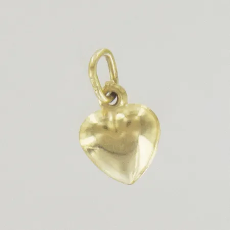 Hänge hjärta, längd 1,3 cm, 18K Vikt: 0,4 g