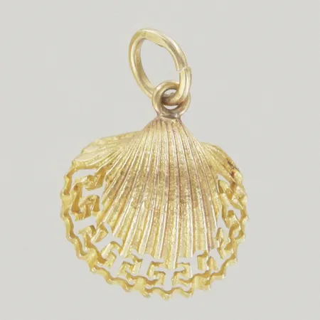 Hänge, längd 2,3 cm, bredd 1,6 cm, 18K Vikt: 1,6 g