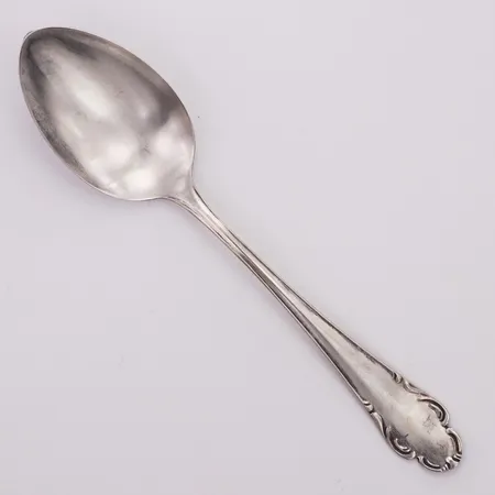 Matsked, modell Haga, år 1961, 18,5cm, putsmärken, 830/1000 silver Vikt: 42,8 g