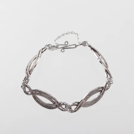 Armband ca 18cm, silver 800/1000 Vikt: 12,3 g