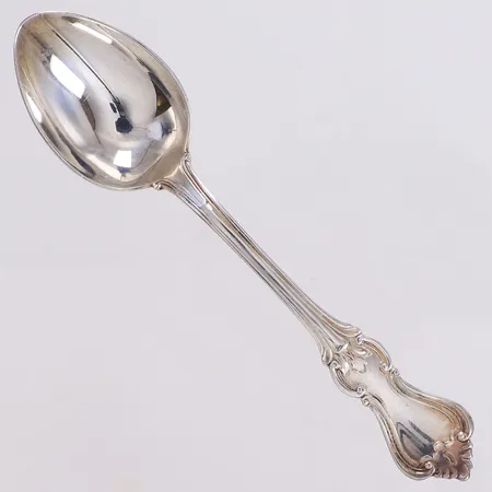 Kaffesked, längd 12,8cm, modell Olga, Hallbergs, Stockholm år 1957, 830/1000 silver  Vikt: 21,1 g