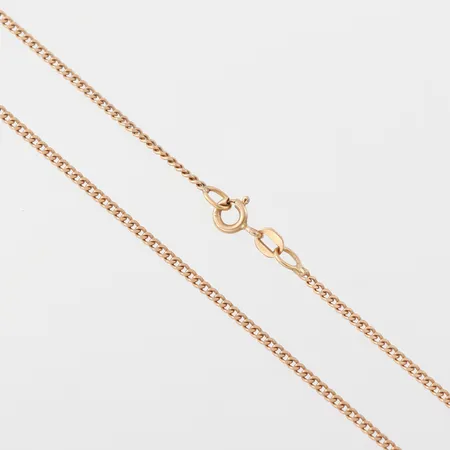 Collier Pansar, Guldvaruhuset AB, längd 47 cm, bredd 1.7 mm, 18k. Vikt: 4,9 g