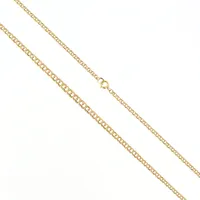 Collier, Bismarck, 44,5cm, bredd 2,5-4mm, 18K, Vikt: 7 g