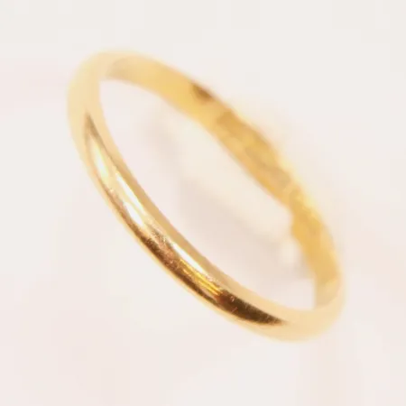 Ring, Ø16, bredd:2mm, 18K 1,4g.