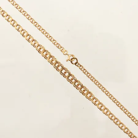 Collier Bismarck, längd 44cm, bredd 3,4-6,6mm, 18K Vikt: 11,2 g