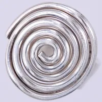 Ring, stl: 15¾, bredd: ca 7-20mm, 925/1000, silver Vikt: 8,1 g