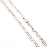 Collier, 62cm, bredd 4mm, 14k Vikt: 8,5 g