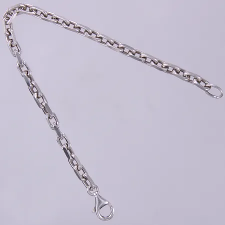 Armband, ankar, längd ca 18cm, bredd ca 4mm, silver 925/1000 Vikt: 9,5 g