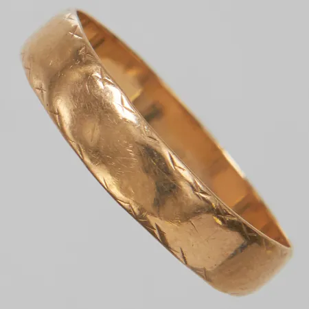 Ring, Ø21½, bredd:4,5mm, 14K Vikt: 3,1 g