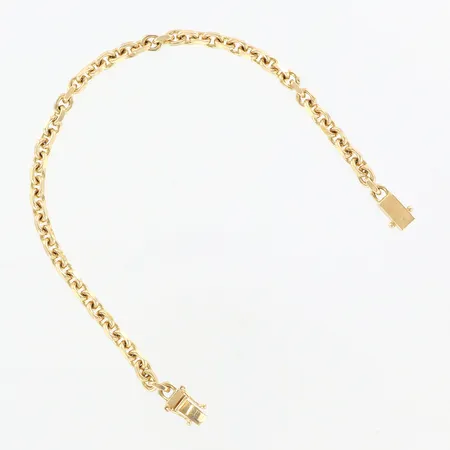 Armband Ankar, Balestra, 20,5cm, bredd: 4mm, 18K Vikt: 17,4 g