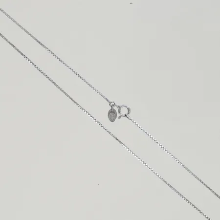 Halskedja, längd 41/2,2 cm, silver 925/1000, Vikt: 1,8 g