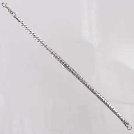 Armband, Balestra, 18cm, bredd 4,5mm, 925/1000 silver Vikt: 7 g