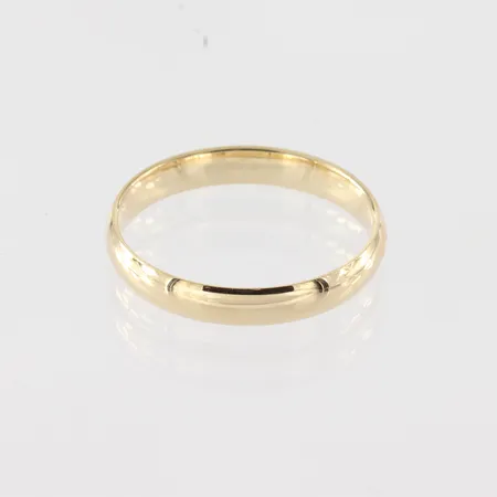 Ring slät, Schalins, storlek 22 mm, bredd 3.8 mm, 18 k. Vikt: 4,6 g