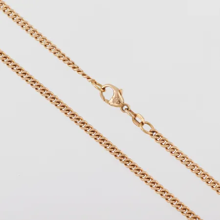 Collier Pansar, längd ca 51 cm, bredd ca 3 mm, 18k. Vikt: 18,1 g