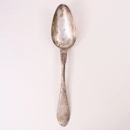 Matsked, längd 22,5cm, år 1816, monogramgravyr, silver 830/1000 Vikt: 55,6 g