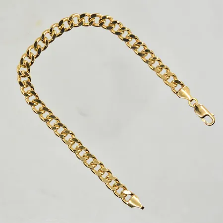 Armband Pansar, längd 21 cm, bredd 6 mm, Guldfynd AB, 18K. Vikt: 11,4 g